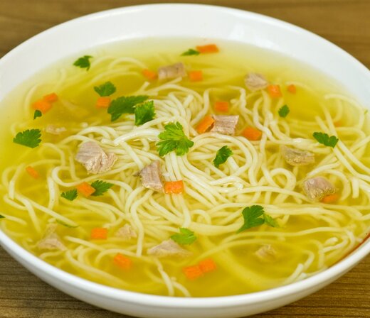 Chicken soup with noodles Organic