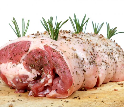 Lamb Roast (boneless-trimmed and tied or netted) average weight 5 lbs. Regular