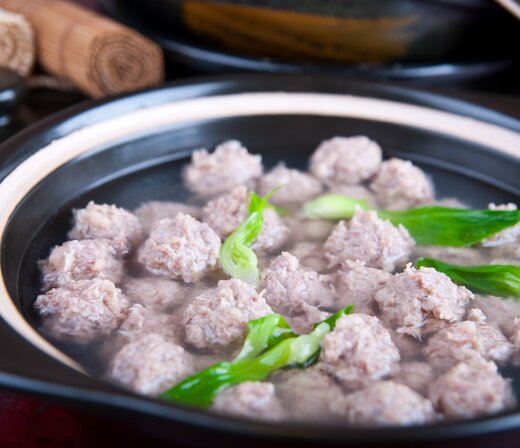 Kosher Turkey Quinoa Meatballs in Broth Pasture Range and Organic