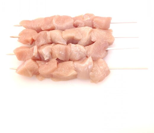 Chicken shish kabobs white meat Regular Free Range